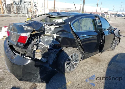 2014 Honda Accord Hybrid Touring from USA, damaged, VIN 1HGCR6F73EA009983